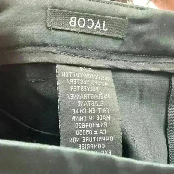 JACOB DOUBLE POCKET BLACK KHAKI MINISKIRT - Picture 7 of 7